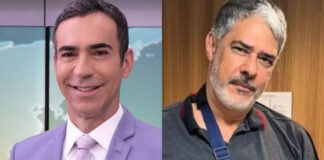 Possível substituto no JN, César Tralli reage a acidente de William Bonner