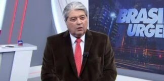 Datena já acabou com a raça do SBT em discurso ao vivo