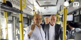 Ibaneis entrega 90 ônibus novos e anuncia avanços no transporte público do DF