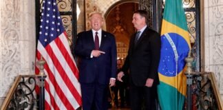 Trump convida Bolsonaro, mas não Lula, para a posse
