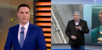 Ao vivo no SBT, Datena se irrita com Luiz Bacci e sugere X9 no Tá Na Hora