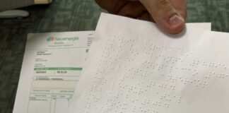 Clientes do DF já podem solicitar conta de luz em Braille