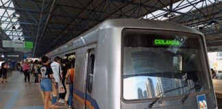 Metrô-DF fará intervenções em Águas Claras para modernização do sistema de energia
