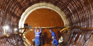 Escavação de trecho final do Drenar DF conta com duas frentes de trabalho