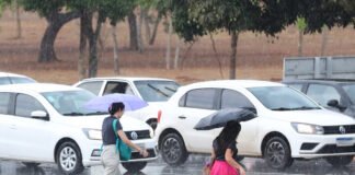 Com chuvas intensas no DF, Defesa Civil orienta população por meio de alertas de SMS