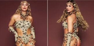 Paolla Oliveira vira onça para a Grande Rio