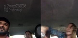 Passageira agride motorista de aplicativo após ele se recusar a entrar em garagem de prédio