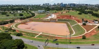 Bacia do Drenar DF enche pela primeira vez