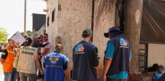 Ação de acolhimento da população em situação de rua continua nesta quinta-feira (6) em Ceilândia