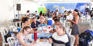 Moradoras do Sol Nascente recebem serviços de saúde