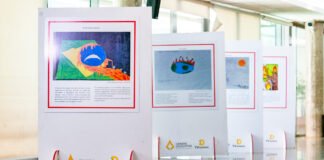 Exposição reúne obras de alunos do CEM 02 – Ceilândia sobre mudanças climáticas