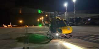 Mais um coração chega ao ICTDF no Sentinela, aeronave do Detran-DF