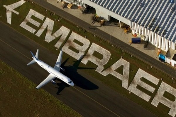 ACOES DA EMBRAER SOBEM 15 POR CENTO