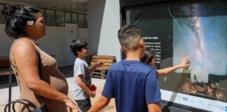 Projeto Viagem na Via Láctea proporciona experiência imersiva e gratuita no Planetário de Brasília