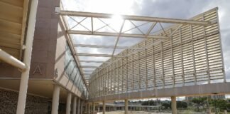 Obras para a futura ocupação do Centro Administrativo