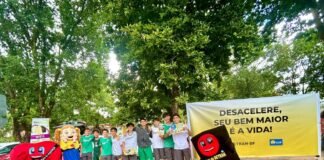 Campanha de trânsito Volta às Aulas conscientiza 6 mil pessoas em uma semana