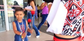 Carnaval de muita música no Hospital da Criança de Brasília