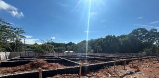 Finalizada etapa de fundação das obras da UBS da Ponte Alta, no Gama