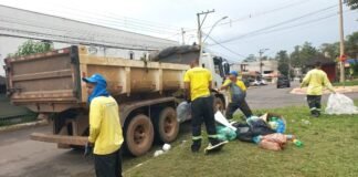 Ações de transporte de resíduos e manutenção de vias no DF têm alta de 35% no período chuvoso