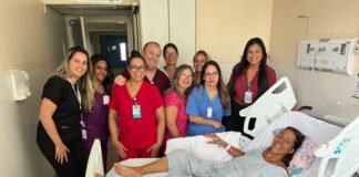 Paciente baleada por patrão tem a vida salva por equipe do Hospital de Base
