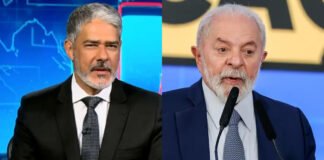 Atitude de William Bonner envolvendo Lula no Jornal Nacional viraliza nas redes