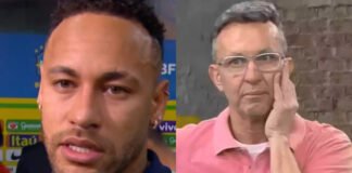 Neymar ignora briga com Craque Neto e toma atitude com filho do famoso em jogo