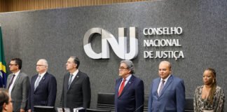 Governador Ibaneis Rocha participa de posse no Conselho Nacional de Justiça