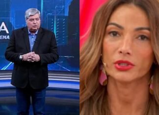Ao vivo no SBT, Datena dá bronca em Patricia Poeta e na Globo: “Papel de polícia”