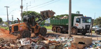 Operação de limpeza recolhe mais de 13 mil toneladas de lixo em 15 regiões administrativas
