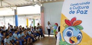 Projeto Construindo a Cultura de Paz chega ao CEF Queima Lençol para transformar o ambiente escolar
