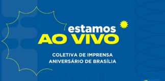Acompanhe entrevista coletiva sobre a programação de aniversário de Brasília