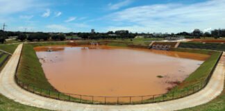 Bacia de detenção do Drenar DF embeleza Parque Internacional da Paz