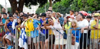 Jogo do Brasil e Colômbia terá transmissão gratuita e shows na Praça da Bíblia em Ceilândia