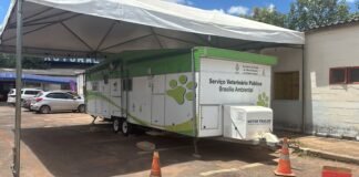 Unidade Móvel do Hospital Veterinário Popular (Hvep) levará atendimento gratuito à Estrutural