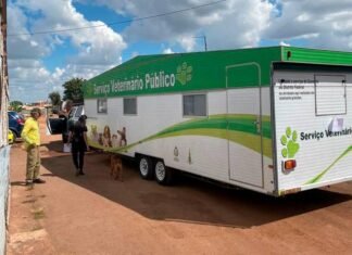 Estrutural recebe HVEP Móvel para atendimento veterinário gratuito