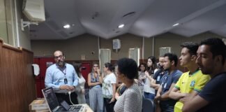 Profissionais do HRSM fazem curso de ultrassonografia de imagem na odontologia