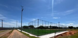 Obras do GDF melhoram estrutura do Parque Urbano do Setor O, em Ceilândia