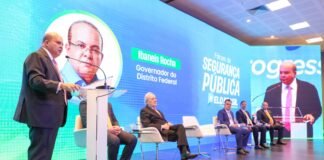 Ibaneis Rocha defende integração das forças de segurança como chave para redução da criminalidade no DF