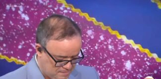 Substituto de Luís Roberto na Globo quebra protocolo ao vivo e chora na TV