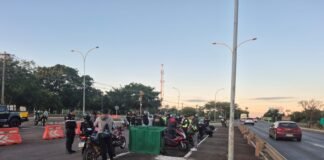 Operação Moto Legal retira motocicletas irregulares de circulação da DF-001