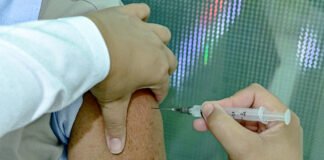Campanha contra gripe e sarampo vacina mais de 2 mil colaboradores do Hospital de Base em quatro dias
