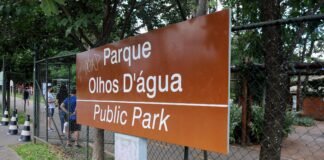 Parque Olhos d’Água fecha para manutenção nesta terça (22)