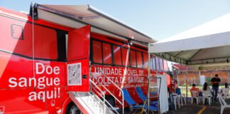 Hemocentro promove coleta de sangue em Planaltina com participação de atores da Via Sacra