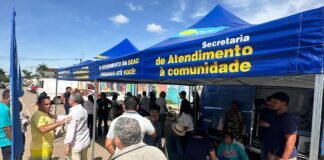 Evento leva serviços públicos gratuitos a Água Quente