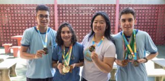 Trigêmeos conquistam ouro na Olimpíada Nacional de Eficiência Energética