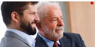 Lula recebe Gabriel Boric, presidente do Chile