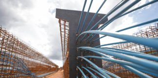 Viaduto do Noroeste: Vigas pré-moldadas dão mais agilidade à obra