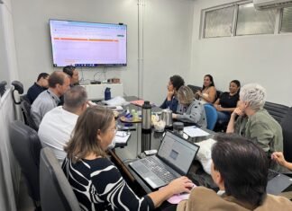 Hospital de Base recebe visita técnica sobre o Projeto Lean