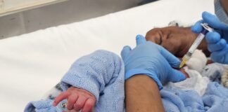 Maternidade do HRSM realiza a primeira aplicação da vacina contra bronquiolite