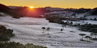 Onda polar derruba temperaturas e deve quebrar recordes de frio em até 12 estados